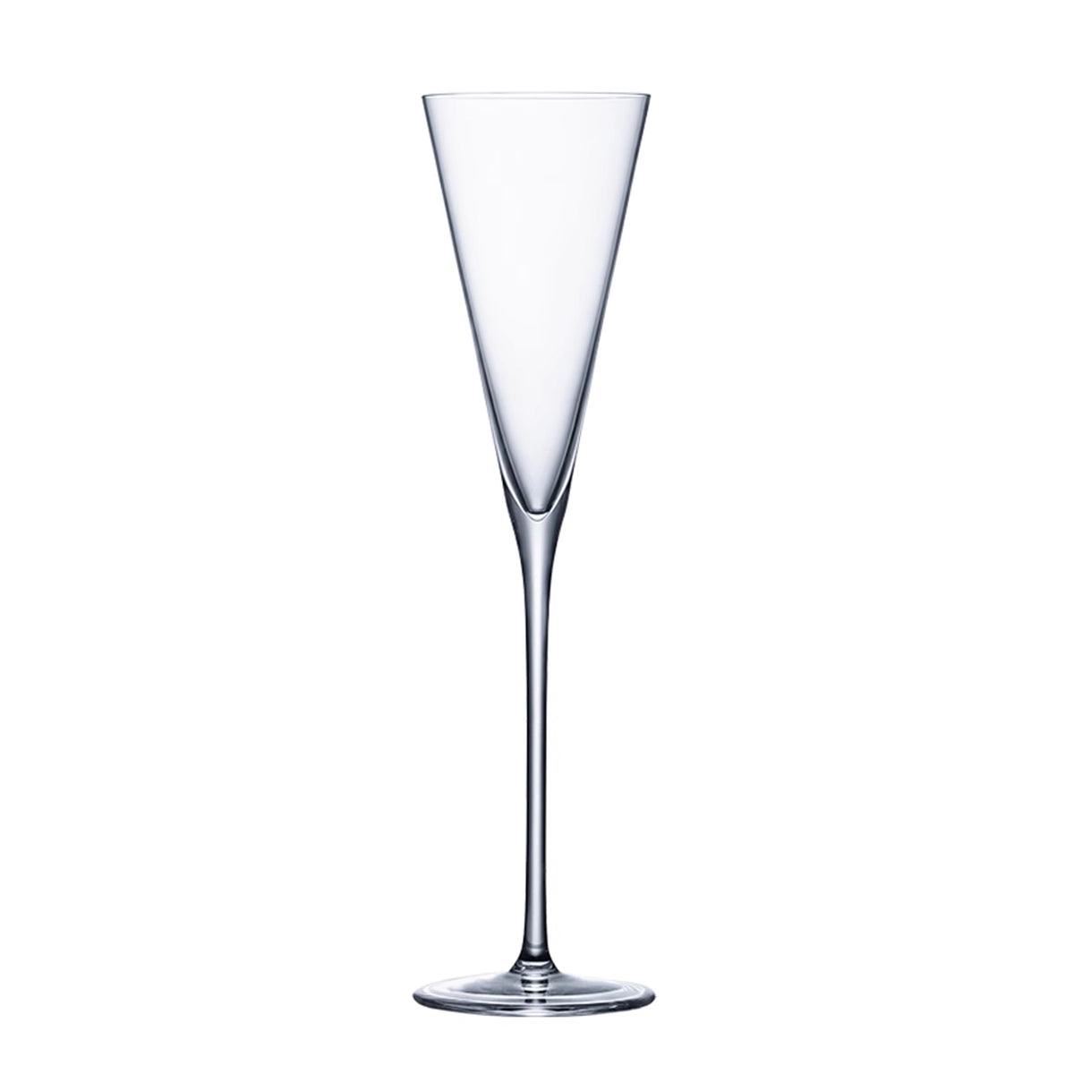 Champagne Flutes - Hand-Blown Crystal Mimosa Glasses (6oz/180ml) Set of 4